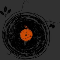 Očaravajući vinil records retro glazba DJ Desig Boys Drveni grafički grafički tee - Dizajn od strane ljudi s
