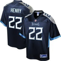 NFL_ PRO Line Muški Derrick Henry Navy Tennessee Titans_ Team Jersey