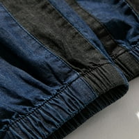 Teretne hlače za muškarce, muške modne klasične pukne opuštene fit radne nose sigurnosne gaće