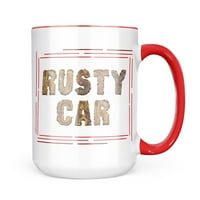 Neonblond Rusty Car Rusty Vintage Metal zavarivač zavarivanje poklon za ljubitelje čaja za kavu