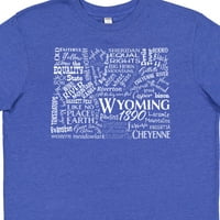 Majica za mlade sa salatom od inktastične Wyoming Wyoming