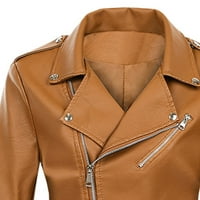 Tagold Blazer jakne za žene, jesen odjeću za žene, ženska jakna, čvrsti dugi rukav džepni pauzec džepovi