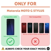 Oznaka Slim TPU telefon Kompatibilan za Motorola Moto G Stylus, Tailon Print, tanka, fleksibilna, mekani dodir, SAD