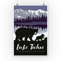 Jezero Tahoe, crni medvjed i mladunče, avantura čeka