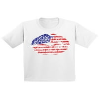 Awkward Styles Omladinski USA usani zastava Cool Graphic Youth Kids Majica TOPS 4. srpnja Dan day poklon