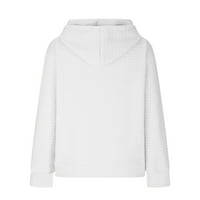 Zunfeo Fall dukseri za žene - prevelike dukseve s dugim rukavima od pulover sa džepovima sa džepovima