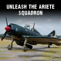 Wargames je isporučio krv crvena neba Reggiane Re. Ariete eskadrila - WWII masovna zrak borbena tablica top ratna igra, model avioni komplet