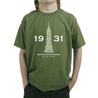 Majica umjetničke umjetničke umjetnosti - Empire State Building
