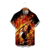 Demon Slayer vrhovi T-majice 3D tiskana majica Ženske majice Bluze Ljetna povremena ženska odjeća Brza