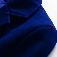 Gasue Muški odijela za formalne prilike, dugi rukavi Vintage Classic Udobni kaput Fit Home Jackets Blue,