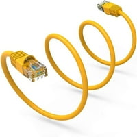 Imba Feet Cat Cable - Premium ocjena RJ Ethernet zakrpa za patch kabel žute