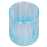 Šalica za kafu Borosilikat staklene čaše Gradijent vertikalne trake za vertikalne trake za vodeno mlijeko