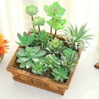 Anna DIY umjetni sočni sočni balj lažni kaktus Lotus Home Garden Decor