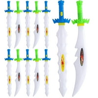 Užarene igračke mača svijetli igračke mača Plastična djeca igračke mačeve lagane male mačeve