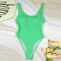 Kupaće kostimi za žene, AXXD Novo spajanje kupaći kostim seksi bikinija za nove trendove zelene 8