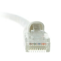 EDRAGON CAT5E WHITE ETHERNET PATCH kabel, bezobziran oblikovani čizmu, stopala, pakovanje