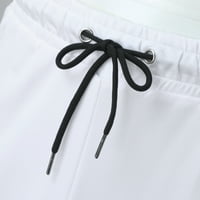 Muški kratke hlače musko ljetno casual kratkog mrežice patchwork kratkim za vezom za izvlačenje pant