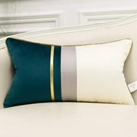 ONHONON Striped Patchwork baršunasti jastuk na razvlačenje dnevni boravak spavaći soba