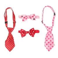 Frcolor setovi Valentinovo Pet CoustUMe Bow Tes Festival Party PET priključni kravate