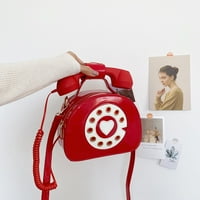 Kreativna torba za crossbody telefon u obliku torbe PU kožna simulacija slatka djevojka