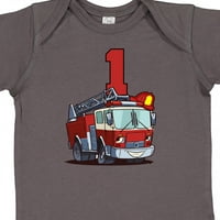 Inktastic 1. rođendan vatrogasni kamion poklon dječje dječaka ili dječje djece