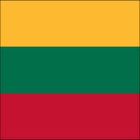 H Nacionalna zastava Litvanija Flag noge za bunčanje za morsku industrijsku upotrebu