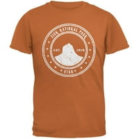 Nacionalni park Zion Teksas narandžasta odrasla majica - 2x-velika