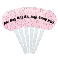 Cupcake baby Boy Cupcake - Set od - ružičastih mrlja