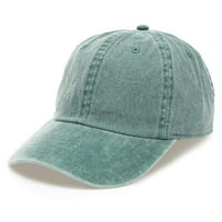 Newhattan šeširi pamučne čvrste boje pigment obojene bejzbol kape