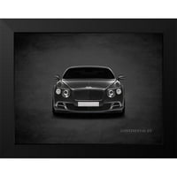 Rogan, Mark Black Moderni uokvireni muzej umjetnički print pod nazivom - Bentley Continental GT