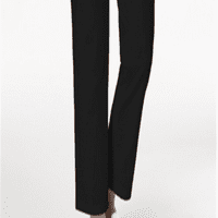 Karen Scott ženske željeznice ravne pantalone za noge crna veličina x-velika
