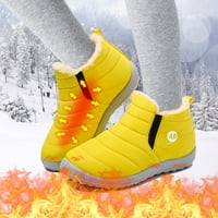 Dječje zimske čizme Dječje čizme ravno prskanje tople kratke cipele s snegom
