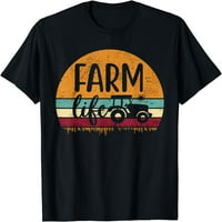 Retro Vintage Farm Life Farming Tractor Family Farmer Poklon majica