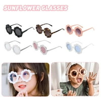 Slatka dječja sunčane naočale za djevojčice za dijete Bear na plaži - A2Z1
