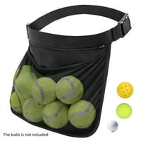 Leke tenis držač kuglice Podesivi pikalni mrežni struk hip kuglični torbica torbica