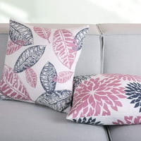 Nova živa serija ukrasna jastuka za bacanje navlaka ružičaste i plave jastuk pokrivaju dvostruki bočni