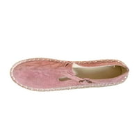 Ferndule Žene zatvorene cipele za prste klizanje na loaferima Ležerne prilike Espadrilles Loafer Flat Comfort Cipele