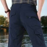 Todqot muške teretne pantalone - višestruki džepovi otporni na abraziju Slim Fit Stretch Ležerne prilike