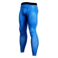 Sanbonepd Muška učvršćena u boji Teksture u boji Fitness Trčanje za trening hlače Prozračne hlače za