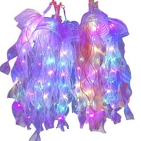 Panjevo dvorište za zanimljive elegantne gaze šarene svjetlosti visoka svjetlina Višenamjenska ukrasite lagane svjetlosne privjeske za jellyfish