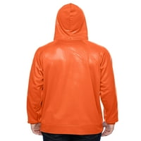 Odrasli Volt Poly Fleece Hood - Orange Volt - S