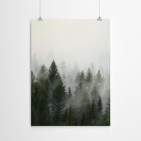 AmericanFlat Misty Forest by Tanya Shumkina Poster Art Print