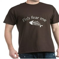 Cafepress - Riba se boji me tamne majice - pamučna majica