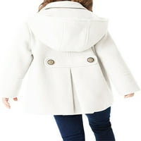 Dječja moda Jesenska zimska jakna Dječji gumbi sa kapuljačom