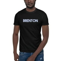 Brenton Retro stil kratkih rukava pamučna majica s nedefiniranim poklonima