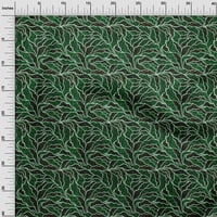 Onuone pamuk fle zelene tkanine apstrakte haljina materijala tkanina za ispis tkanina sa dvorištem širom