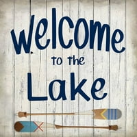 Dobrodošli u jezero za poster Print Allen Kimberly