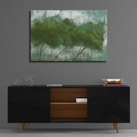 Epska umjetnost 'Dreamy Drveće I' Angela Bawden, Akrilna staklena zidna umjetnost, 36 x24