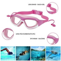 Djeca plivajuće naočale Ronilačka maska ​​protiv magle plivanja naočale kupaće kostime širokokutno ogledalo