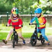 Infans 11 Dečija ravnoteža bicikl sa nogu bez papučice TODDLER trening bicikl Black
